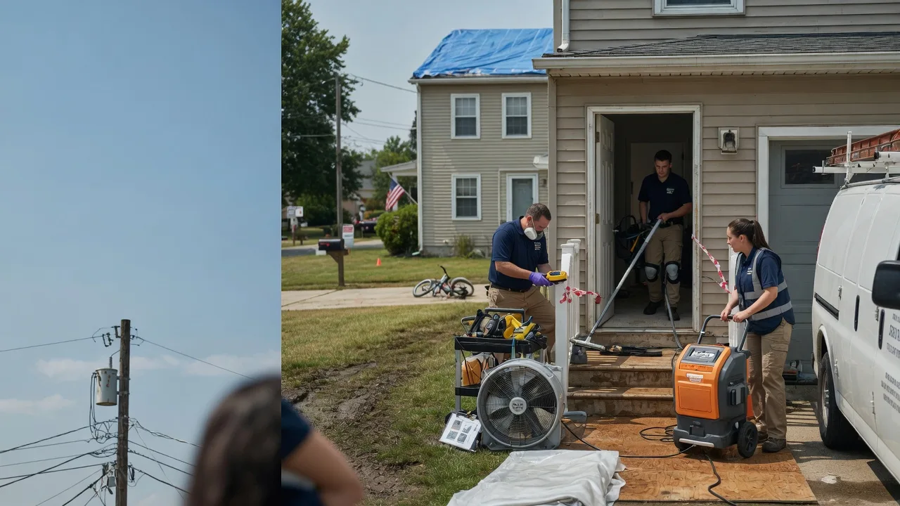 Water Damage Repair in Egan, LA near me
